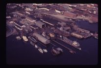 aerial view of Barbour Boat Works